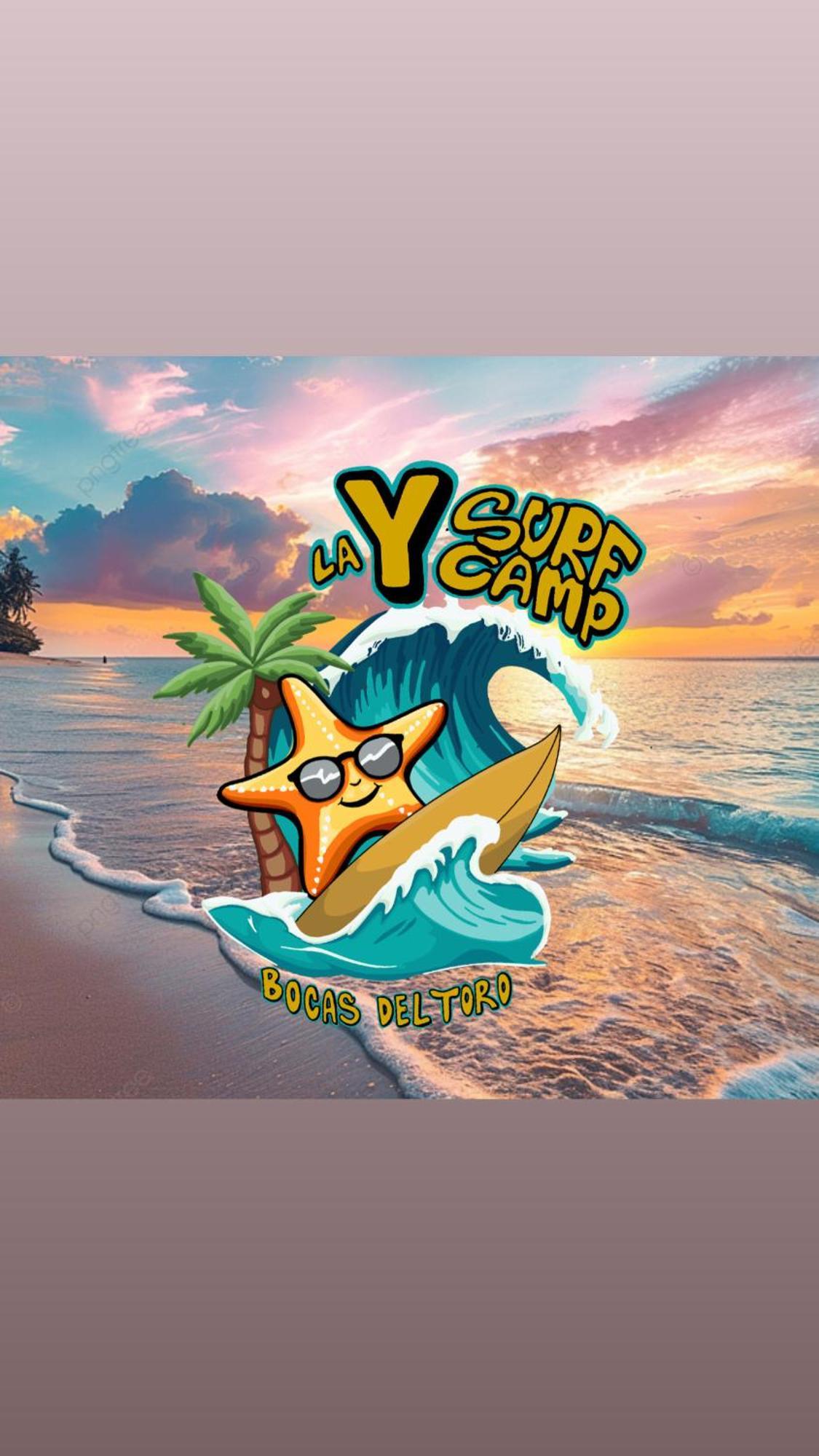 La Y Surf Camp Hotel Bocas Town Bagian luar foto