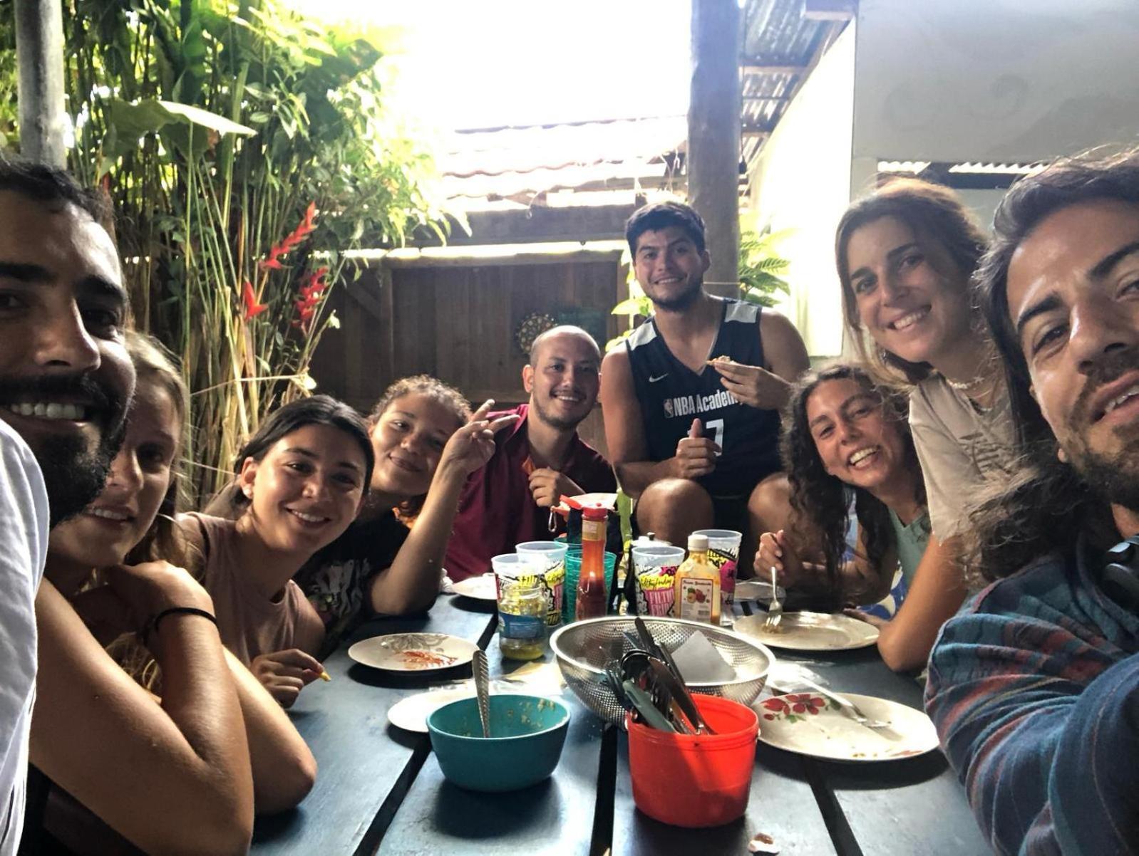 La Y Surf Camp Hotel Bocas Town Bagian luar foto